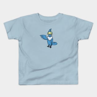 Dumb Duck bird art Kids T-Shirt